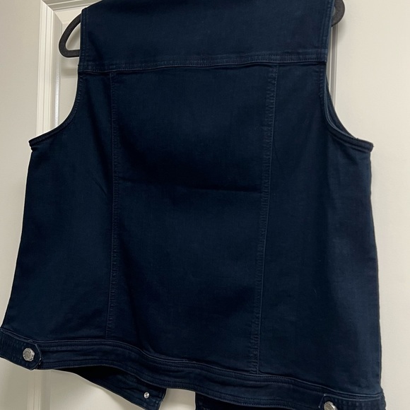 CONRAD C blue Jean vest - Picture 2 of 5